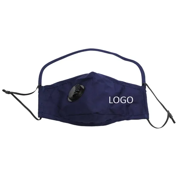 Mask with breather valve and eyes shield