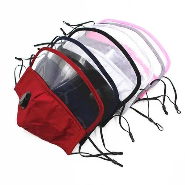 Mask with breather valve and eyes shield
