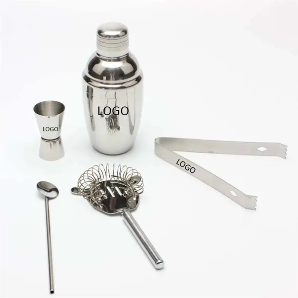 5 Piece Bartender Kit