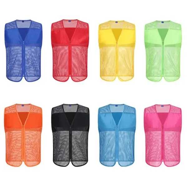 2 Pocket Mesh Volunteer Supermarket Vest