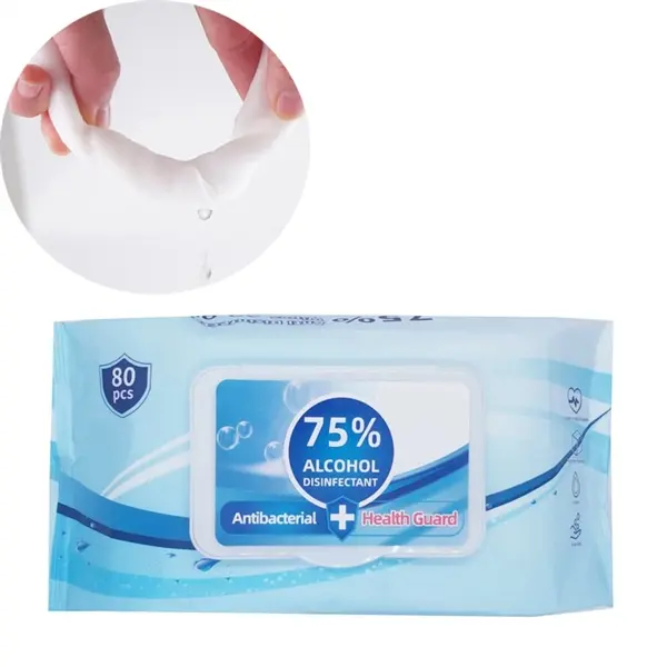 80Pcs 75% Sanitizing Wet Wipes