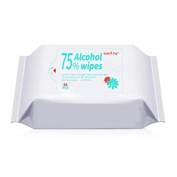 50Pcs 75% Sanitizing Wet Wipes