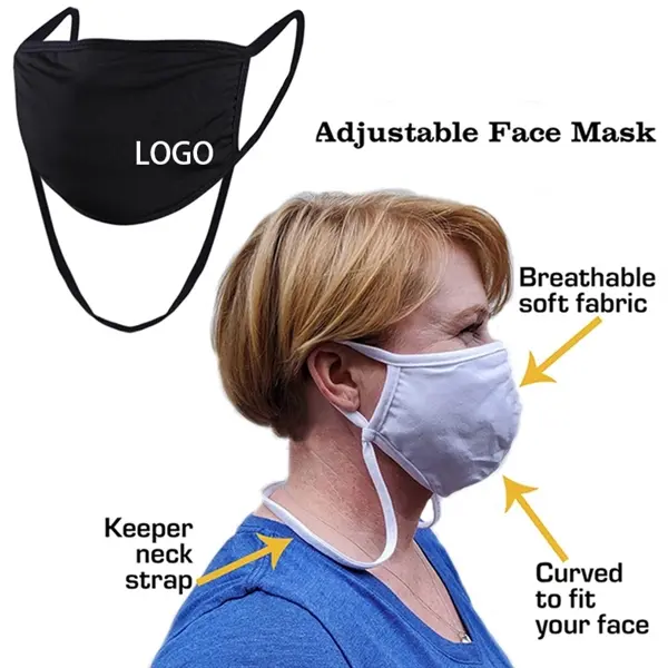 Cotton Adjustable Face Mask