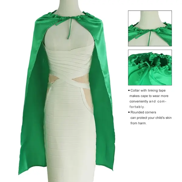 35" * 27.6" Birthday Party Holiday Super Hero Cape