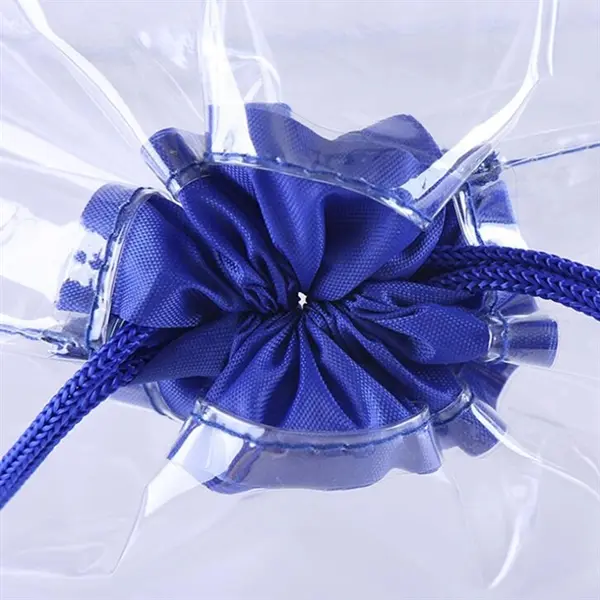 Transparent Clear PVC Drawstring Backpack