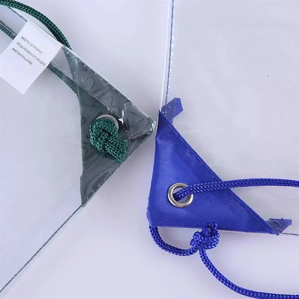 Transparent Clear PVC Drawstring Backpack