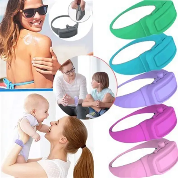 Hand Sanitizer Dispensing Bracelet Wristband Portable
