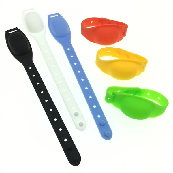 Wristband Hand Sanitizer Empty Dispenser Silicone Refillable