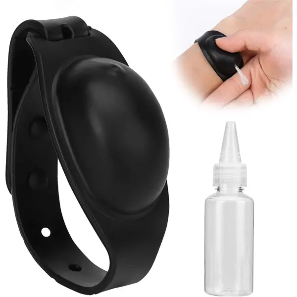 Wristband Hand Sanitizer Empty Dispenser Silicone Refillable