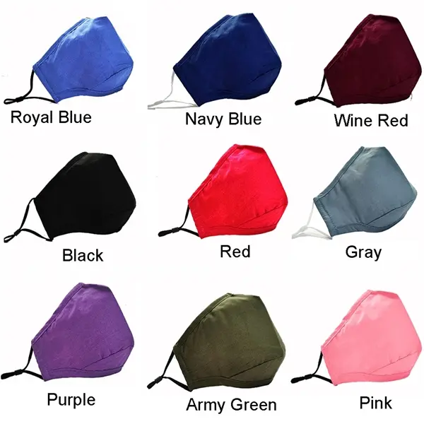 Adult 3 layers Mask With Replaceable 2.5pm Filter Pouch
