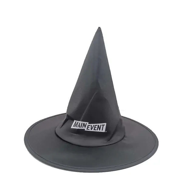 Black Halloween Witch Hat Party Hat