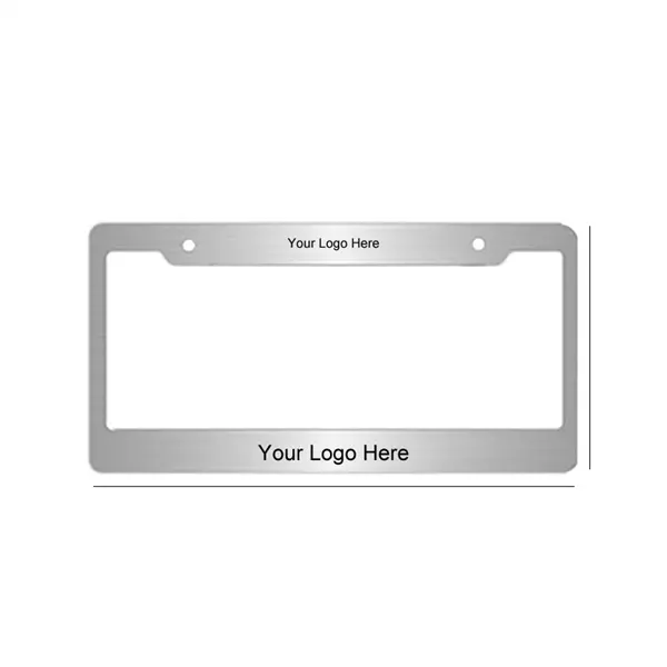Promotional Plastic Chrome License Plate Frame