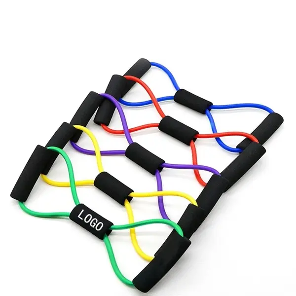 8 Shape Latex Exercise Resistance Band