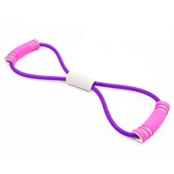 8 Shape Latex Exercise Resistance Band