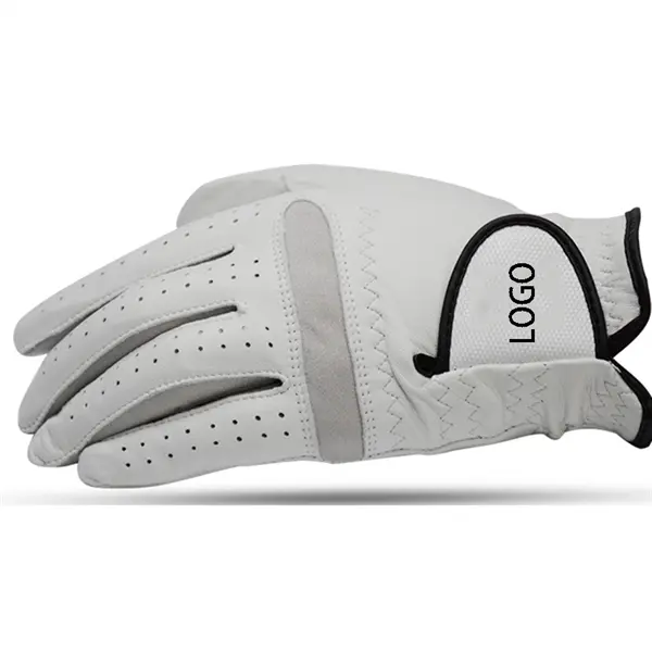 Sheep leather breathable golf gloves