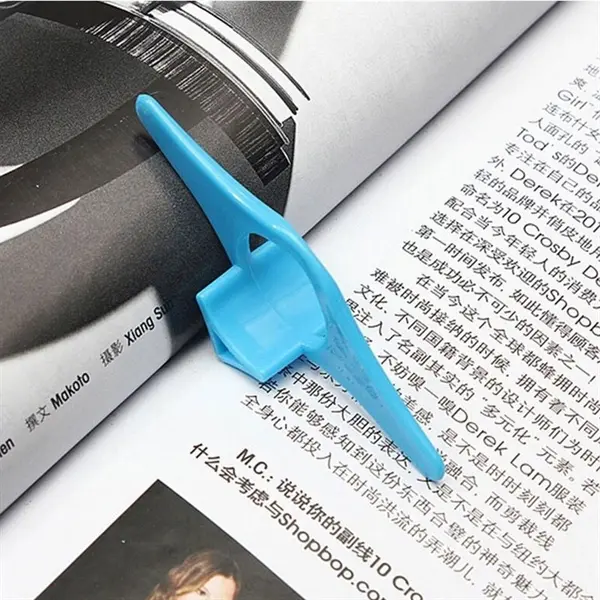 Thumb Plastic Book Support Book Page Holder bookmarker