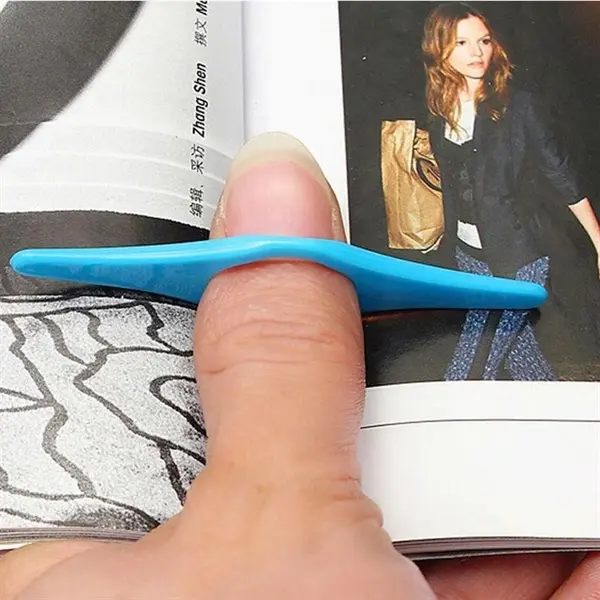 Thumb Plastic Book Support Book Page Holder bookmarker