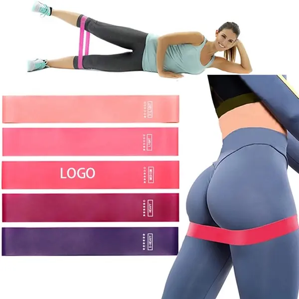 5 Levels Exercise Resistance Loop Band Set