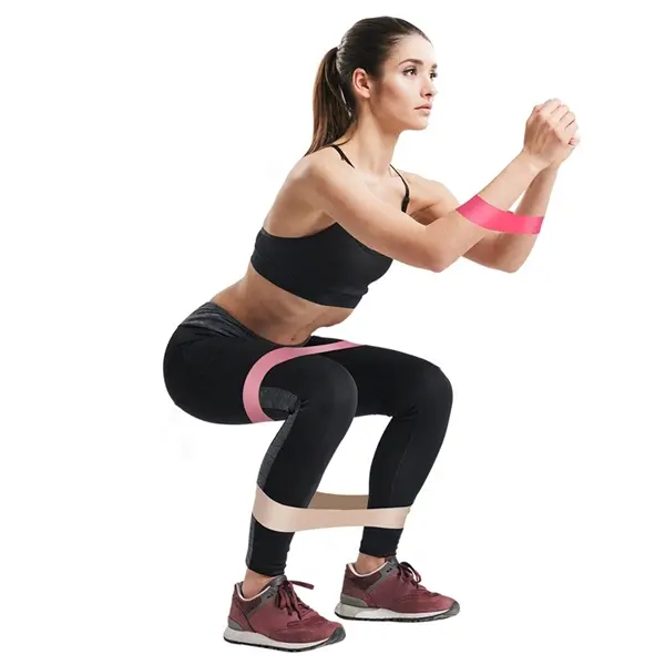5 Levels Exercise Resistance Loop Band Set