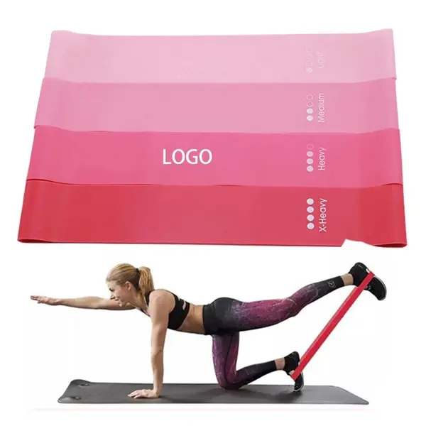 4 Pcs Resistance Exercise Loop Band Set