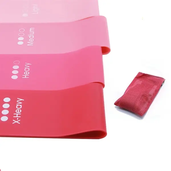 4 Pcs Resistance Exercise Loop Band Set