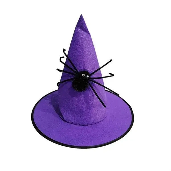 Halloween Spider Witch Hat