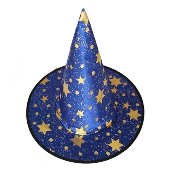 Halloween Witch Hat Star Magic Cap
