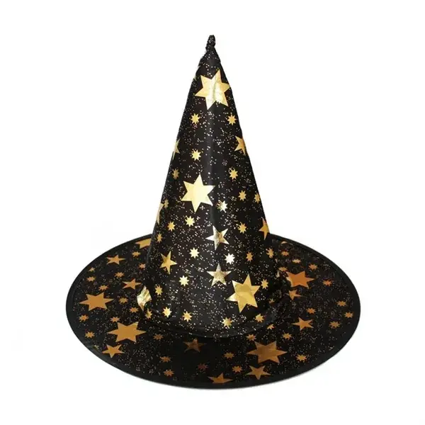Halloween Witch Hat Star Magic Cap