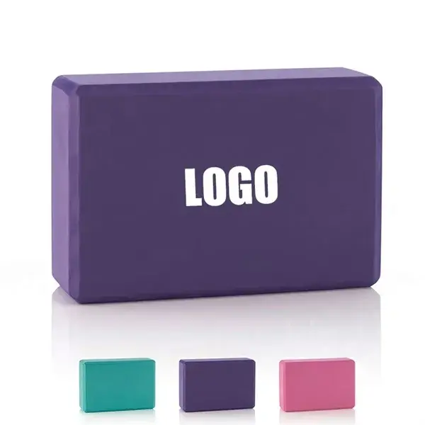 Gym Fitness EVA Yoga Block Colorful Foam Block Brick