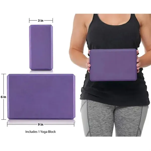 Gym Fitness EVA Yoga Block Colorful Foam Block Brick