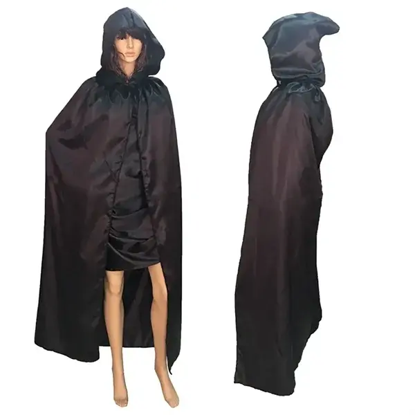 Adult Halloween Cape with Cap