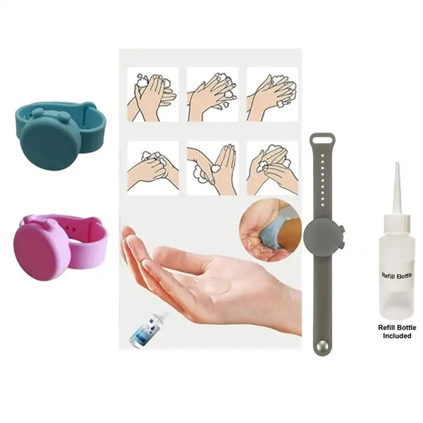 Refillable Wristband Sanitizer Dispenser