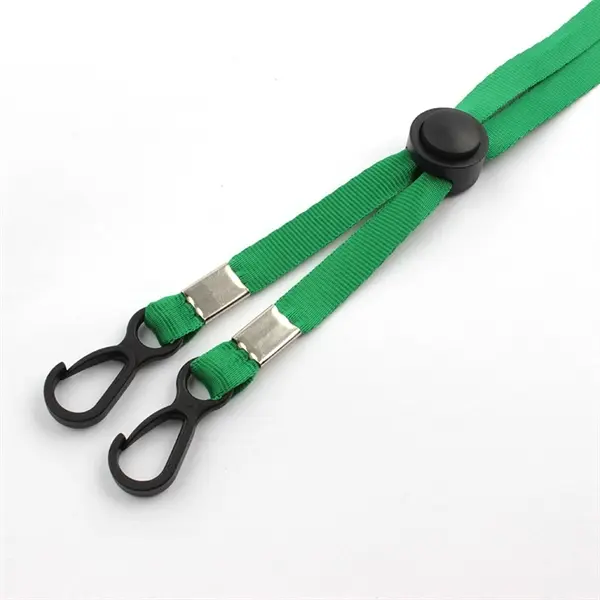 Adjustable Length Face Covering Lanyard