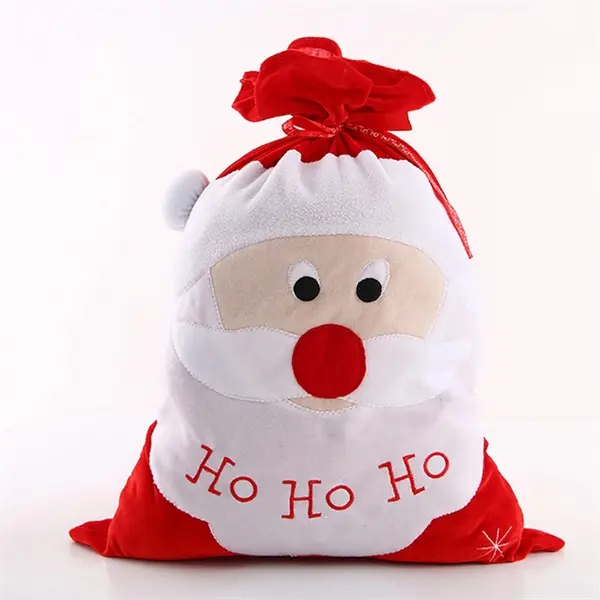 Santa Christmas Candy Bag