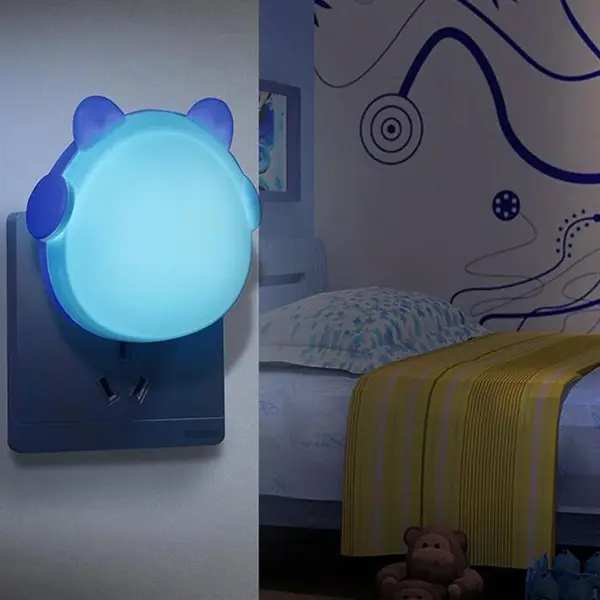 Sensor Control LED Night Light Wall Adapter