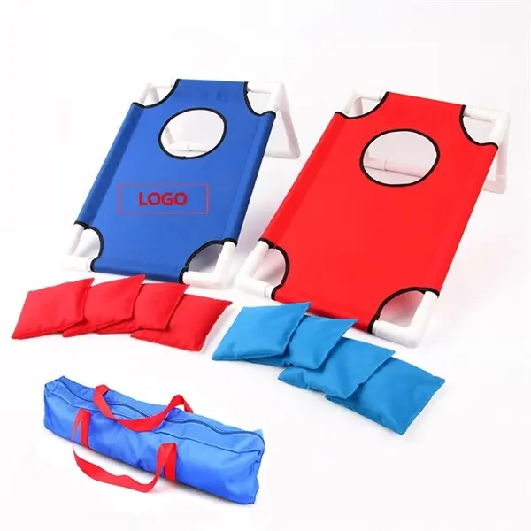 Portable PVC Cornhole Game Set