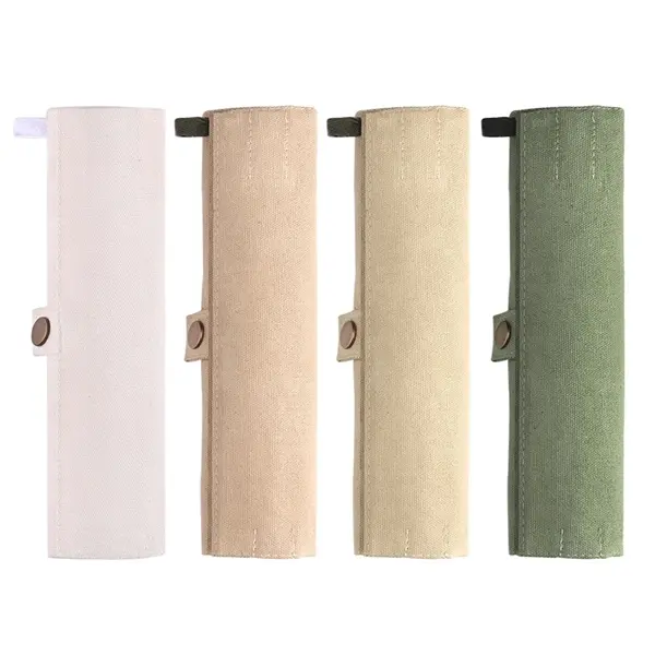 Custom Travel Portable Bamboo Utensils – Reusable Eco-Friendly Cutlery Set with Pouch