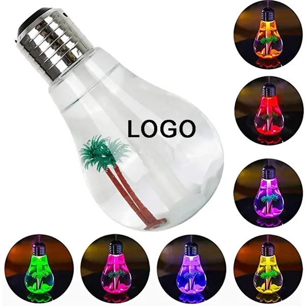 USB Colorful Desk Bulb Humidifier