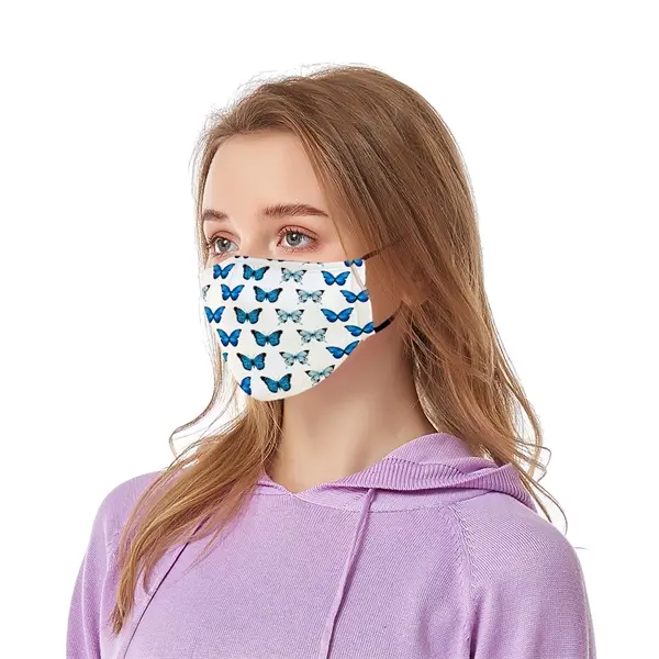 2 Layer Custom Pattern Face Mask with Filter Sheet