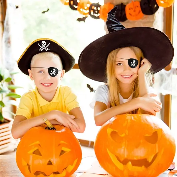 Felt Pirate Eye Patches for Boys Girls or Adults Halloween