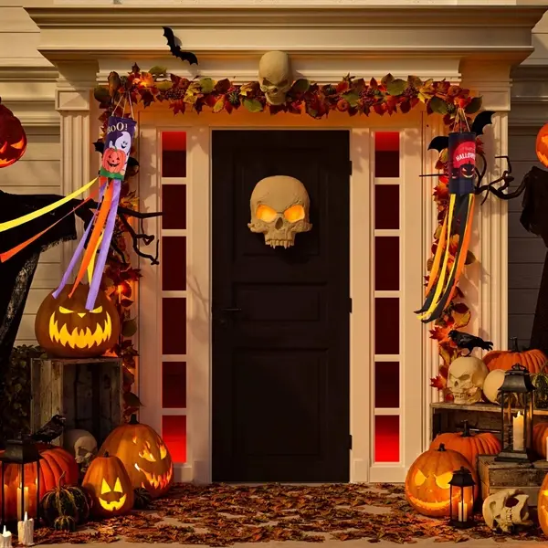Halloween Hanging Decoration Flag Windsock