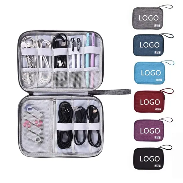 Electronics Accessories Storage Bag Portable for Tablet