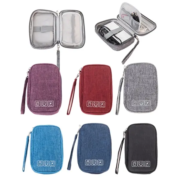 Electronic Organizer Small Travel Cable Bag