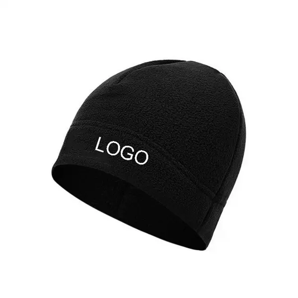 Double Layer Fleece Beanie Hat