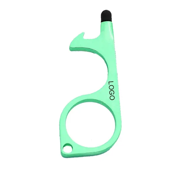 Germ-Free Key Door Opener with Rubber Stylus