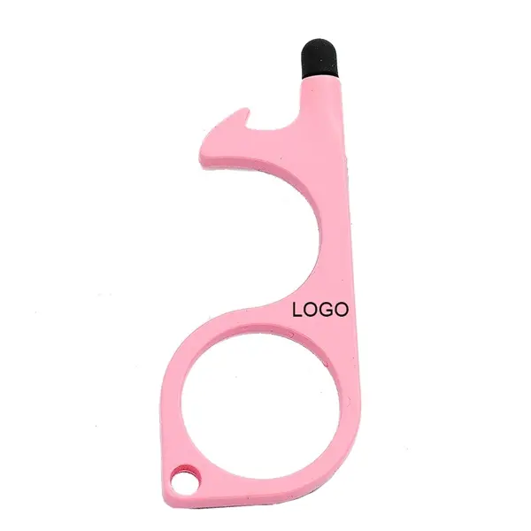 Germ-Free Key Door Opener with Rubber Stylus