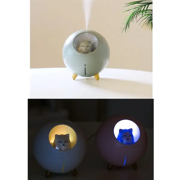 USB Air Humidifier With 7 Color Nightlight