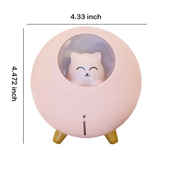 USB Air Humidifier With 7 Color Nightlight