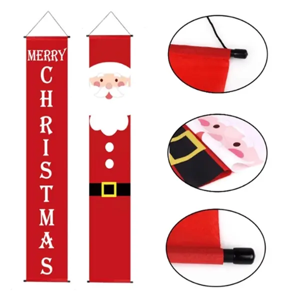 Christmas Porch Sign Banners