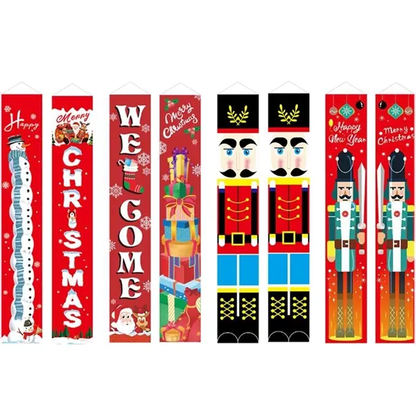 Christmas Porch Sign Banners